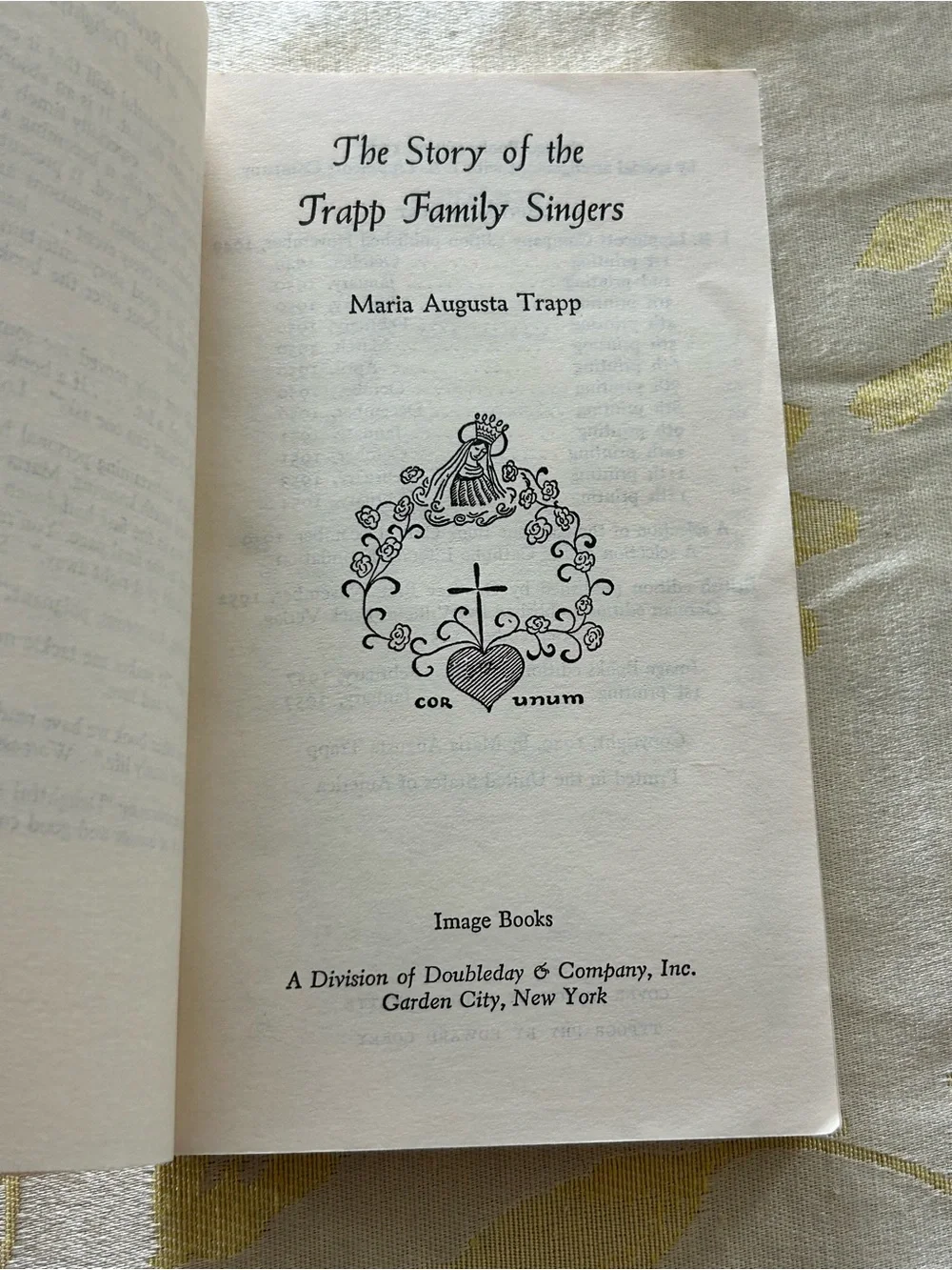 The Story of the Trapp Family Singers by Maria Augusta Trapp
